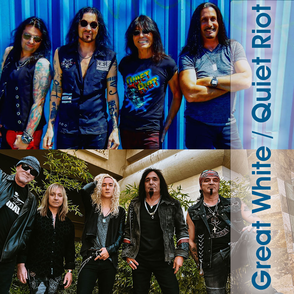 Quiet Riot and Great White - Saturday, June 7, 2025 at AquaFest 2025 in Rice Lake, Wisconsin